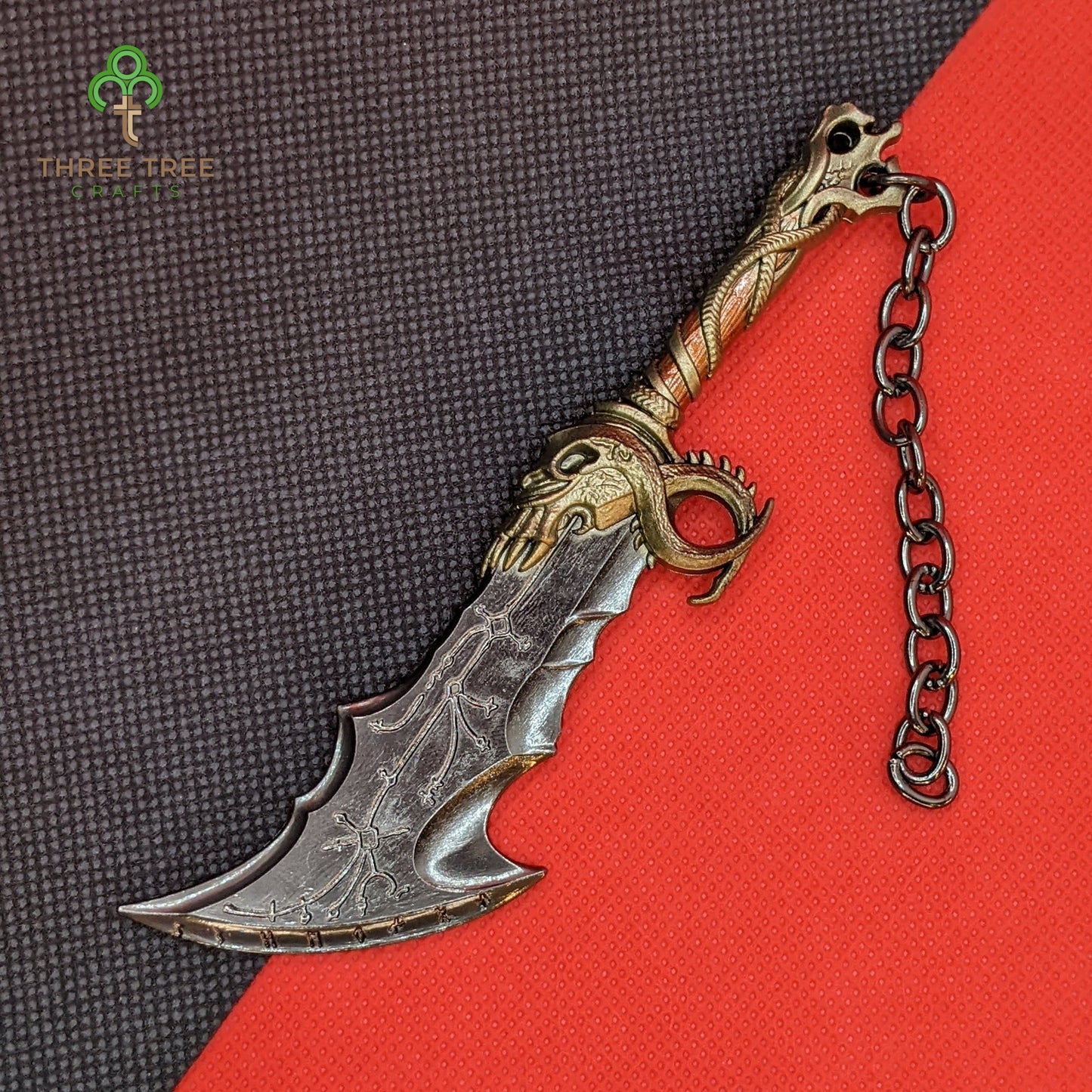 Three Tree Crafts Collectible God Of War Blades Of Chaos Inspired Collectible Single