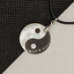Three Tree Crafts Bracelet Howlite and Volcanic Rock Adjustable Yin Yang Bracelet(s) Style 1 & Necklace