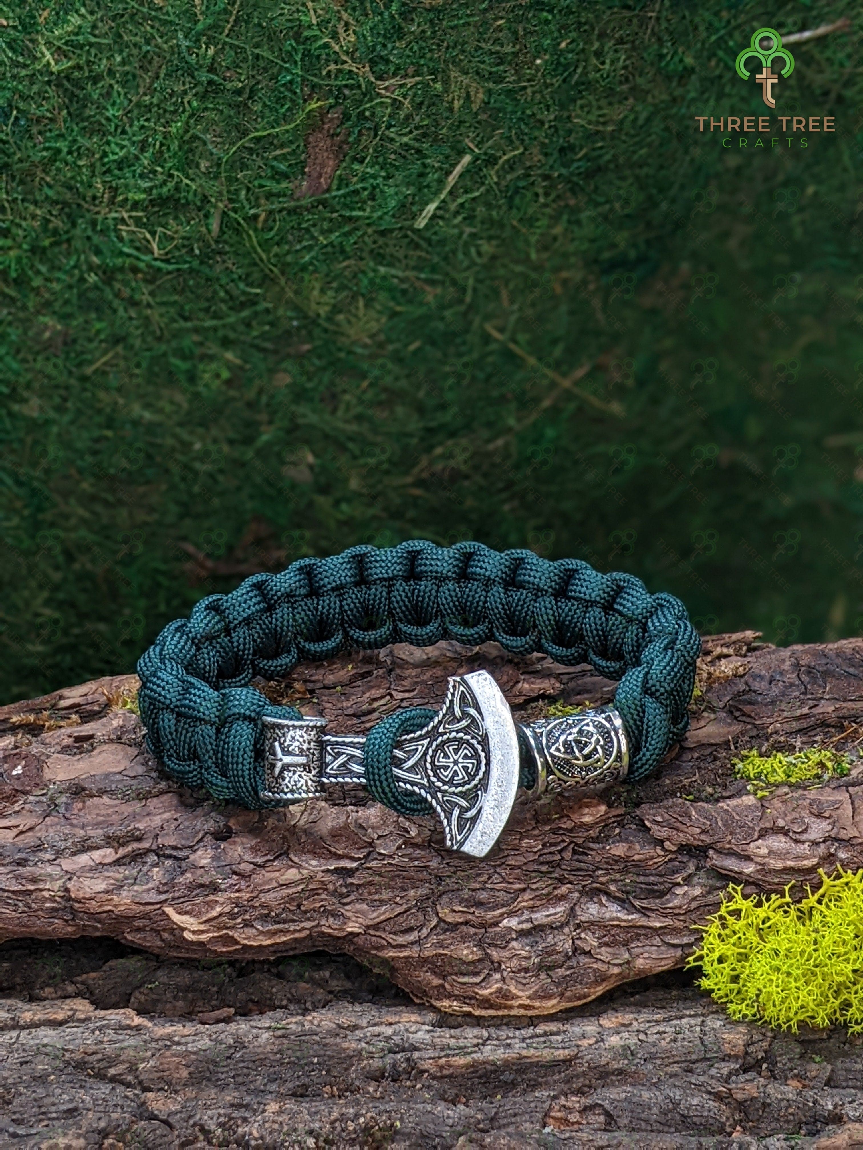 Vikings Valknut Axe Bracelet – Epic Loot Shop